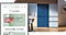 Een close-upbeeld van een Galaxy-smartphone met kortingen op de Samsung Shop-app. Op de achtergrond staat een blauwe Samsung Bespoke koelkast.