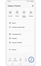 View of the main screen with “Menu” highlighted.
