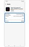 Passo 4. Página de Itens na Galaxy Store com a opção "Detalhes do Item" realçada.