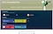 Microsoft 365-pictogram geselecteerd in menu pc op TV.