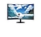 Η μπροστινή όψη ενός T55 curved monitor