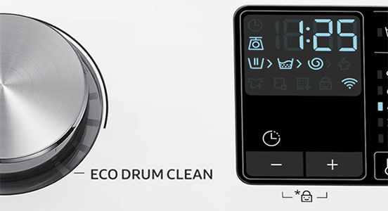 2 - καθαρίστε το τύμπανο και το στεγανοποιητικό της πόρτας