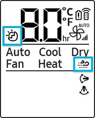 πατήστε το κουμπί Wind-Free
