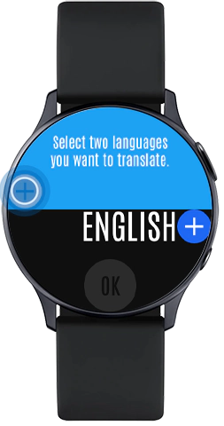 Προσθέστε την πρώτη γλώσσα στο Watch Translator στο Galaxy Watch Active2