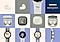 淺米色、灰色和淡紫色的方格背景展示了 Galaxy Buds2 Maison Kitsuné 特別版 和 Galaxy Watch4 Maison Kitsuné 特別版 的各種特寫鏡頭。 月光石米色 buds、錶帶和buds 錶殼上有一隻小狐狸。 灰色星塵的皮製充電盒展示了一張狐狸的臉,頭上有幾顆小星星。 灰色星塵皮革錶帶帶有 Maison Kitsuné 手寫標誌,錶盤上有 Fox 的特寫。 月光石米色錶帶顯示帶有小狐狸的星系主題錶盤。 另一個版本展示了一個錶盤,頂部和底部有兩個 Fox 錶盤,Fox 的耳朵上有音符,側面有 Maison Kitsuné 手寫標誌。 ''SAMSUNG. Maison Kitsuné PARIS'