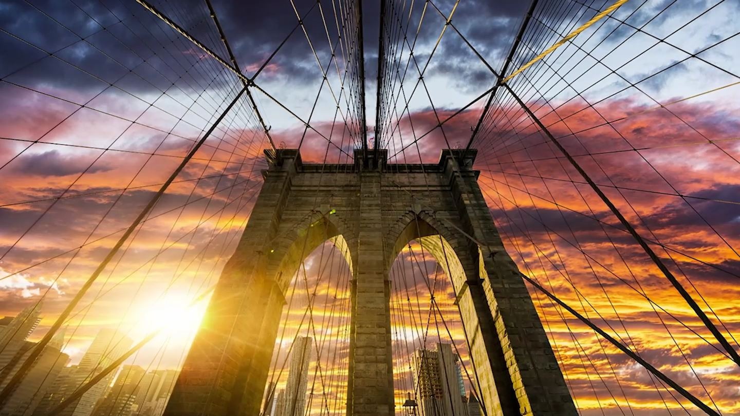 It looks black due to shadows on the pillars of the bridge, but looks bright after HDR processing.