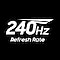 240Hz 刷新率  圖示