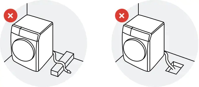 排水軟管連接正確