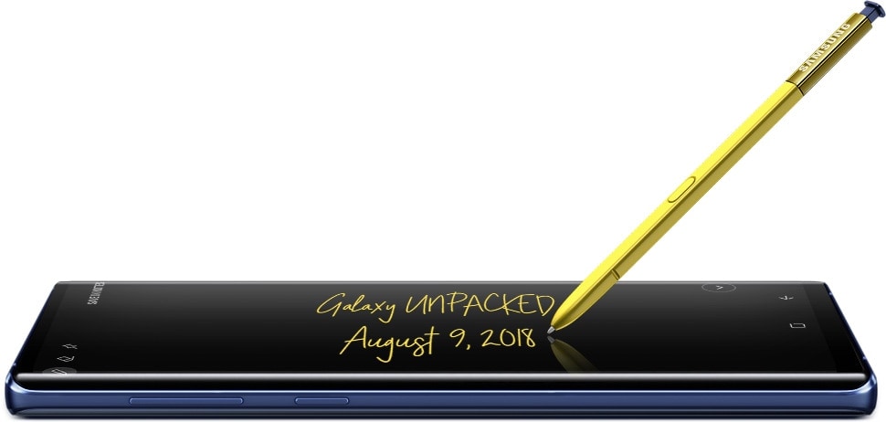galaxy note9, samsung galaxy note 9, 隨手memo, 黃色筆觸, 筆劃, Samsung Note