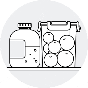 do not place any products in front of the air circulation holes