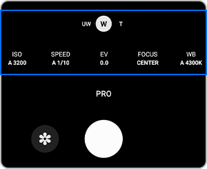 S22 Redesigned Preview elements Zoom lens name