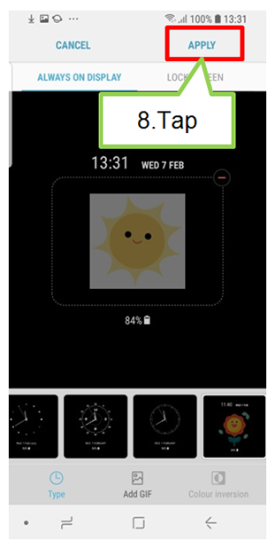 Galaxy S9 - How do I Set Animated Always On Display?