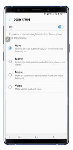 Soundalive modes