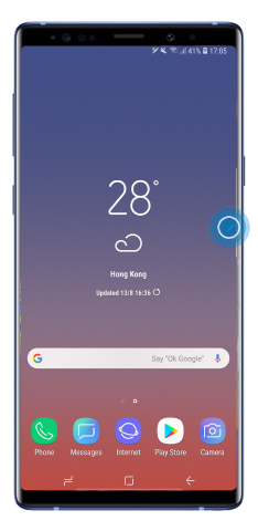 Tap the S Pen icon