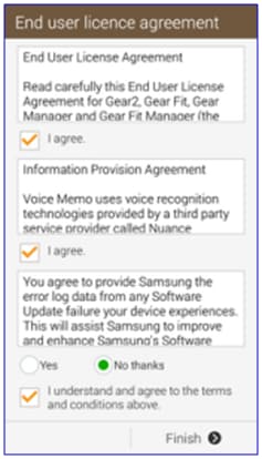 Gear Manager - End user license agreement