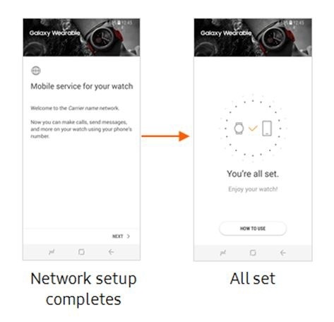 network, setup, mobile network, samsung galaxy watch lte, hong kong, hk, smartwatch, smart watch, sim watch