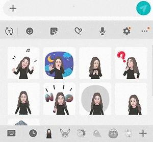 AR Emoji GIFs in Messages app