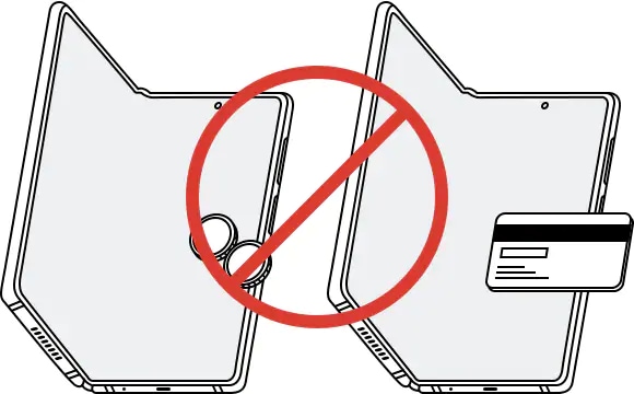 Do not place any objects