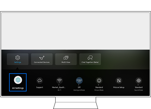 move to all settings
