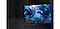 Samsung Neo QLED TV with Mini LED Technology with a blue abstract picture on a screen