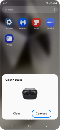 Tap on Connect