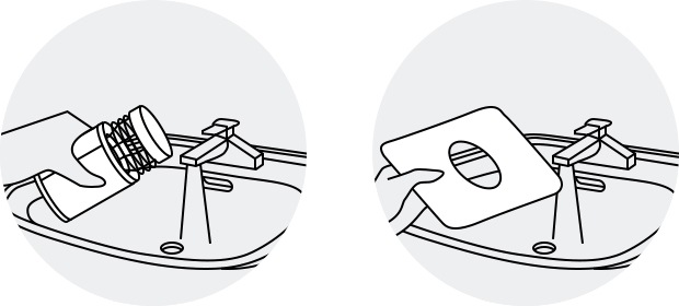 čišćenje-filtara-pod-mlazom-vode