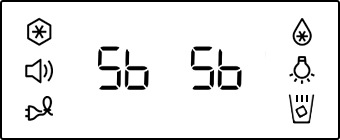 Zaslon u režimu sabata.