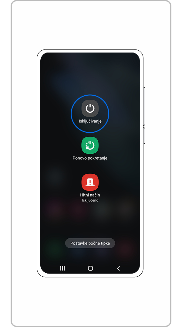 Odaberite Isključivanje