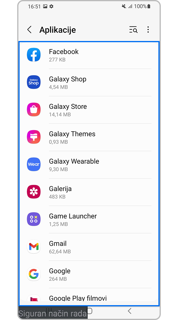 Utvrdite nepoznate ili zloćudne aplikacije