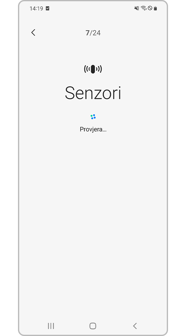 prolaženje kroz provjere