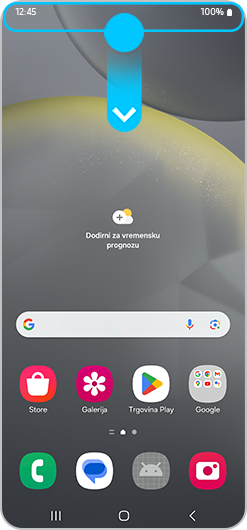 funkcija fokusiranja kamere u koraku sigurnog načina rada