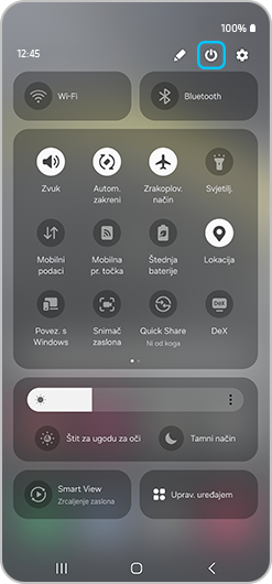 funkcija fokusiranja kamere u koraku sigurnog načina rada