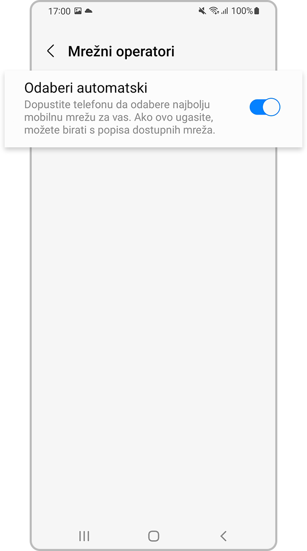 poništavanje postavki mreže 4. korak