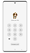A grafikus felhasználói felület megjeleníti a Samsung Kids PIN-zárolási képernyőjét, amely felszólít a PIN-kód megadására, valamint egy segélyhívó gombot is megjelenít a billentyűzet alatt.