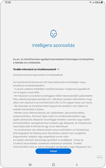 Az intelligens leolvasásról szóló tájékoztató elolvasása