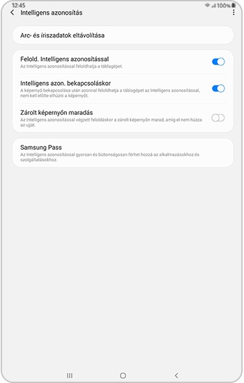 További opciók kiválasztása az intelligens leolvasáshoz