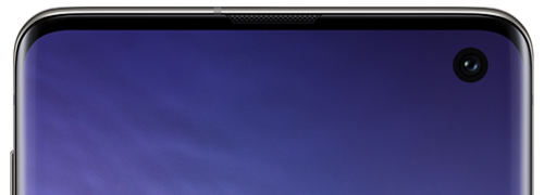 Galaxy S10 előlapi kamera