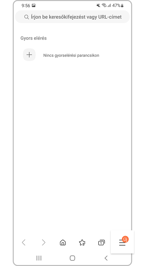 Válaszd a menü elemet