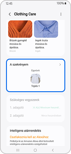 Ruhatáram a Ruhaápolás részen