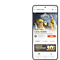 Smartphone displaying the MMORPG, Lords Mobile, install screen from the Galaxy Store Featured page.