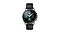 Front-facing Galaxy Watch3 in Mystic Black.