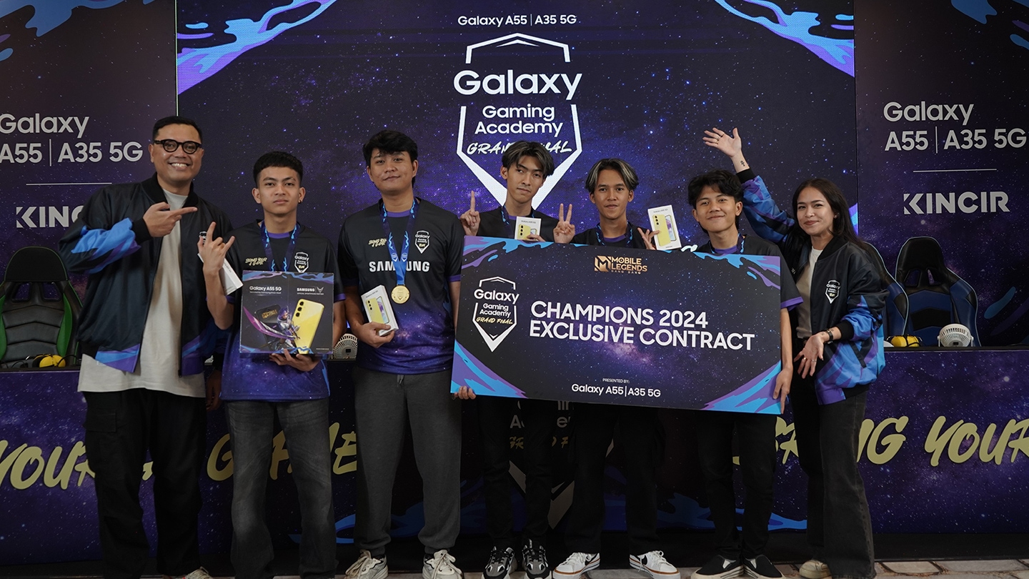 Atlet samsung galaxy gaming academy juara