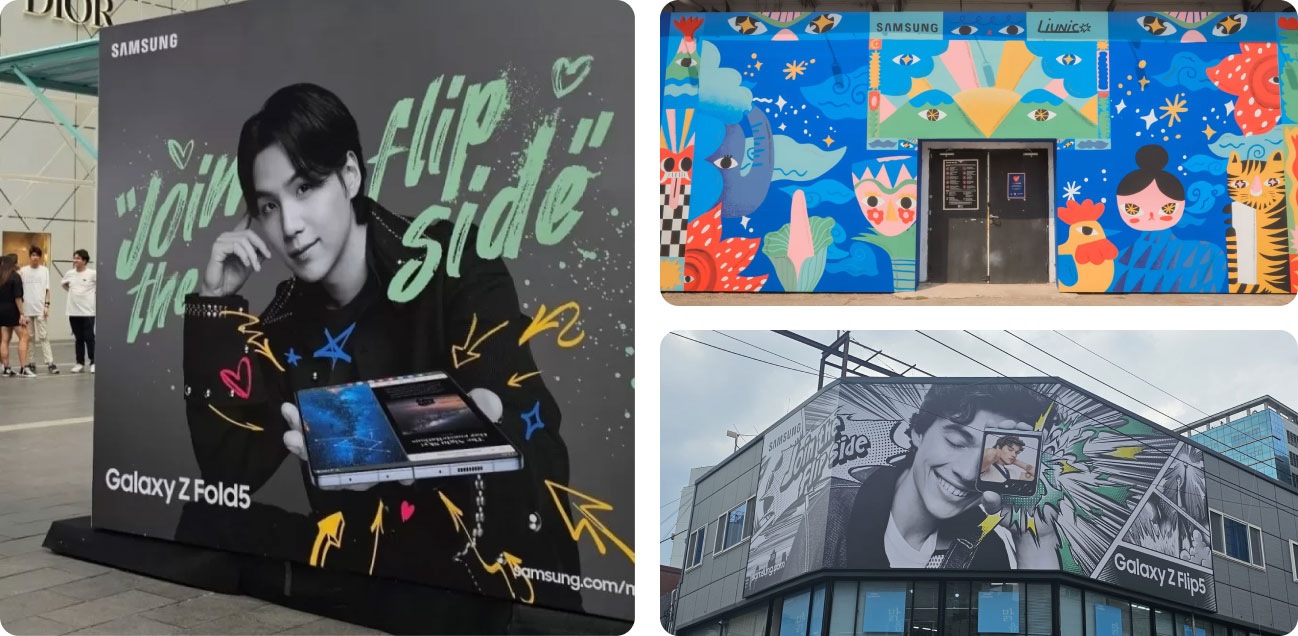 Samsung x you fliptown