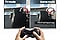 This shows Minimal Input Lag of Samsung Super Big TV's Game Mode. As the input lag is minimized, the user can control the racing car without stuttering. You can see the smooth racing on the right side of the screen.
