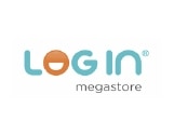 Logo Log In Megastore, toko mitra Samsung store yang berpartisipasi