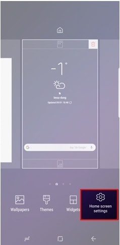 apps button