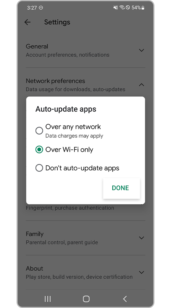 play store auto update apps step 4