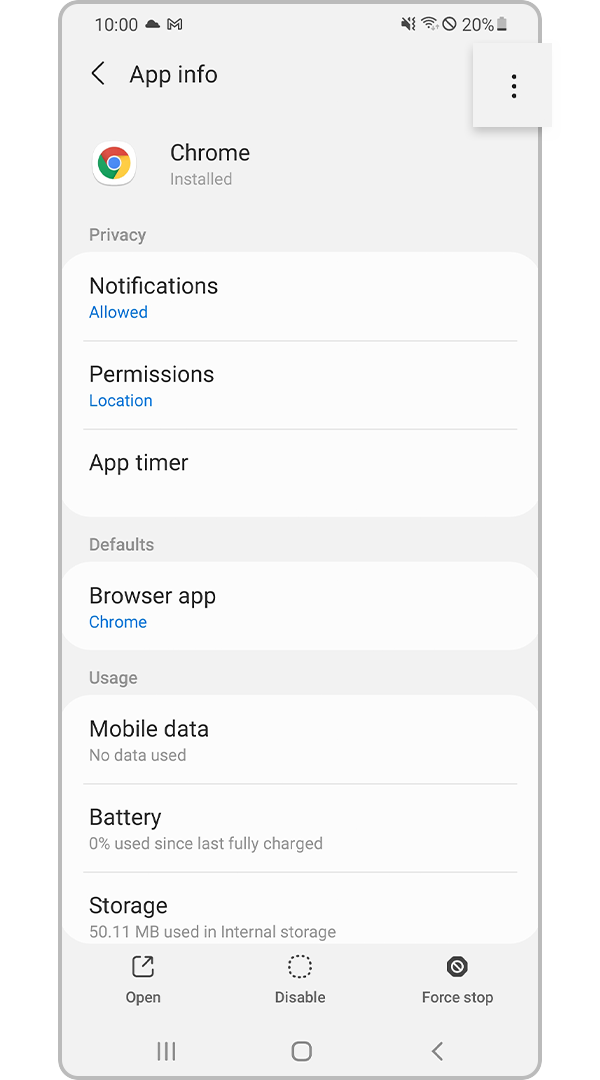 update apps uninstall step 3