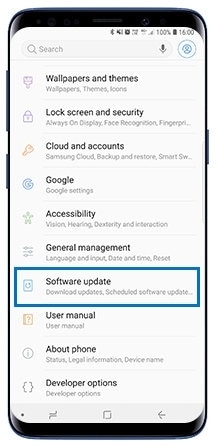 software update