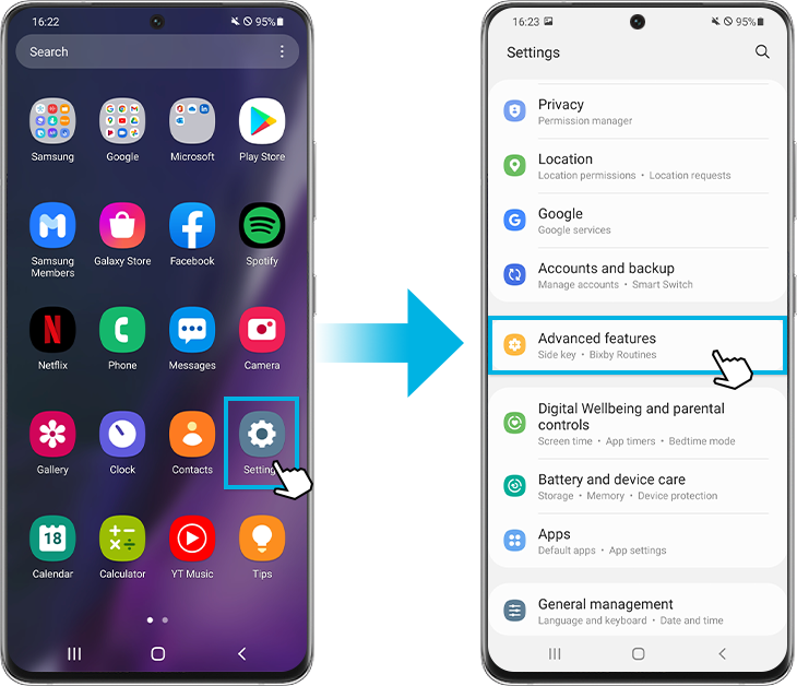 screenshots and screen recorder settings